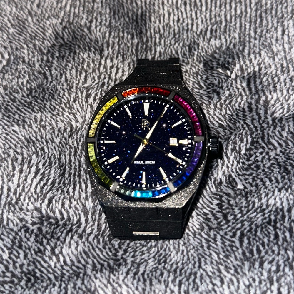 Paul Rich Rainbow Frosted Star Dust Black Watch